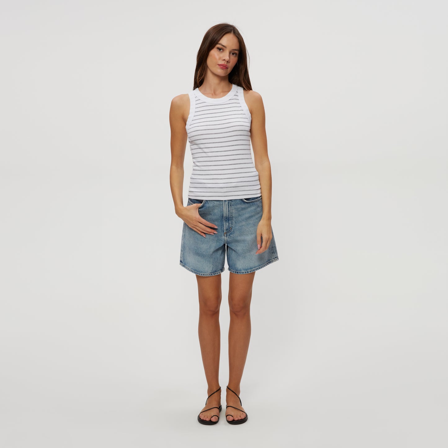 GINA WIDE BINDING CROP TANK (+colors)