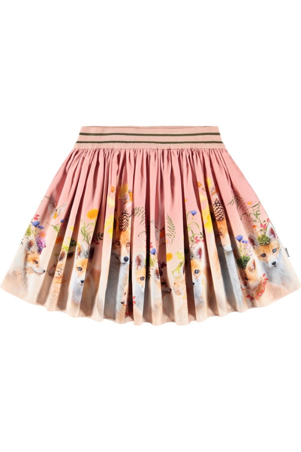 BRENDA SKIRT IN NATURE GLAM FRONT VIEW