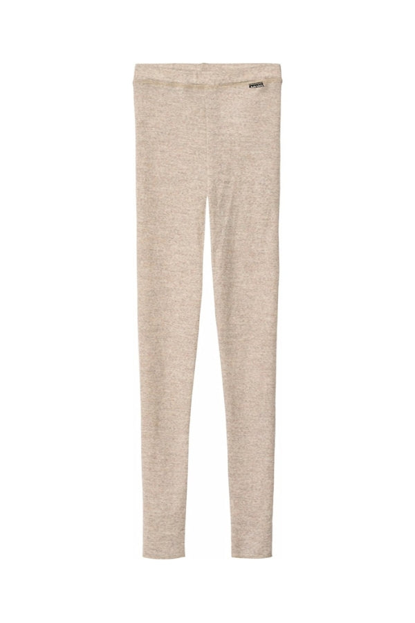 NADINE WOOL LEGGINGS IN OATMEAL MELANGE FRONT VIEW