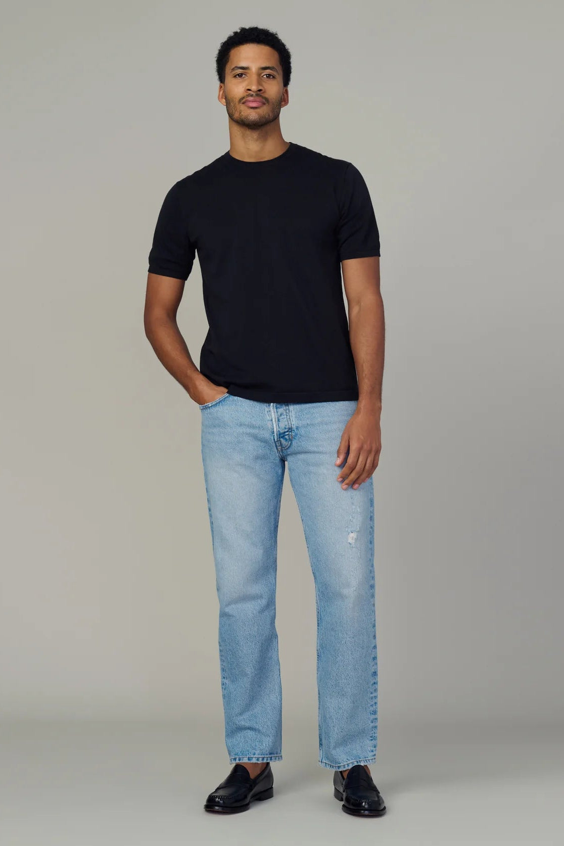 THE JOE 30 INSEAM IN SPAULDING FRONT VIEW