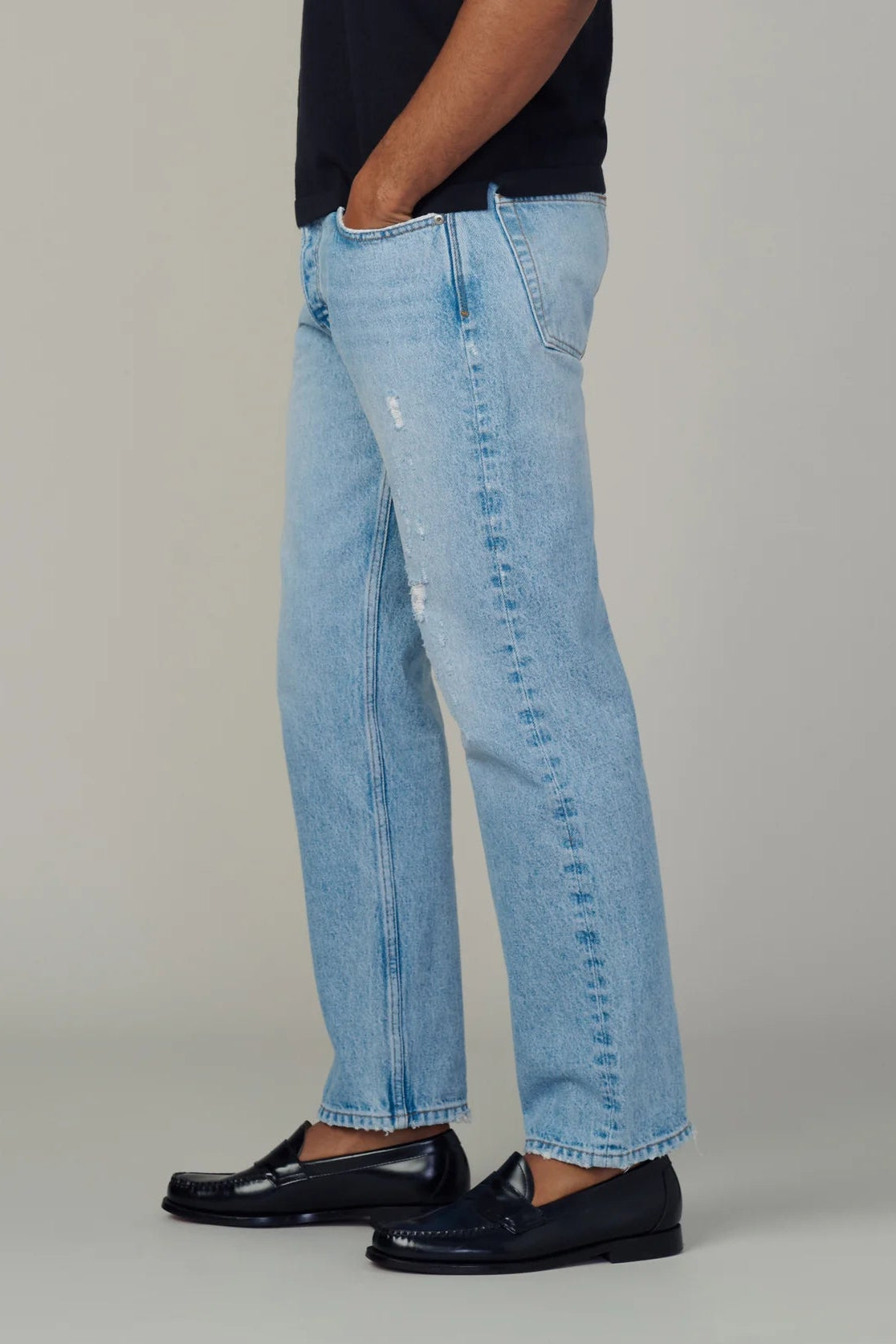 THE JOE 30 INSEAM IN SPAULDING SIDE VIEW