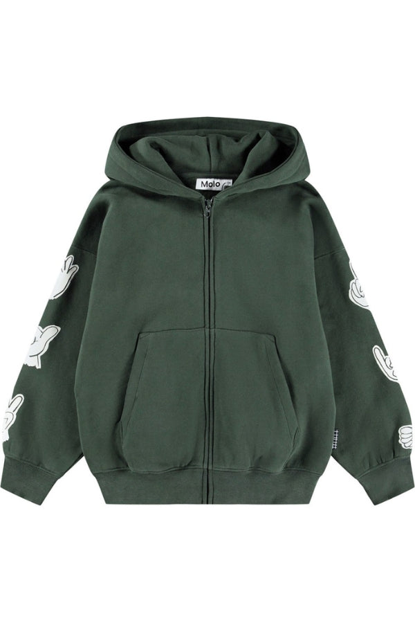 MARLEY HOODIE IN BY HANDS FRONT VIEW