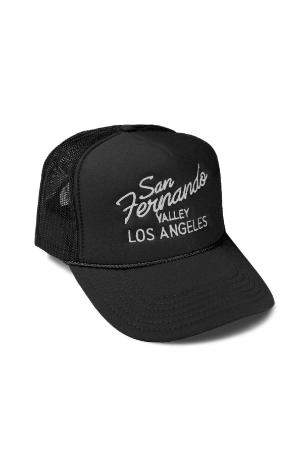 SAN FERNANDO TRUCKER IN BLACK FRONT VIEW