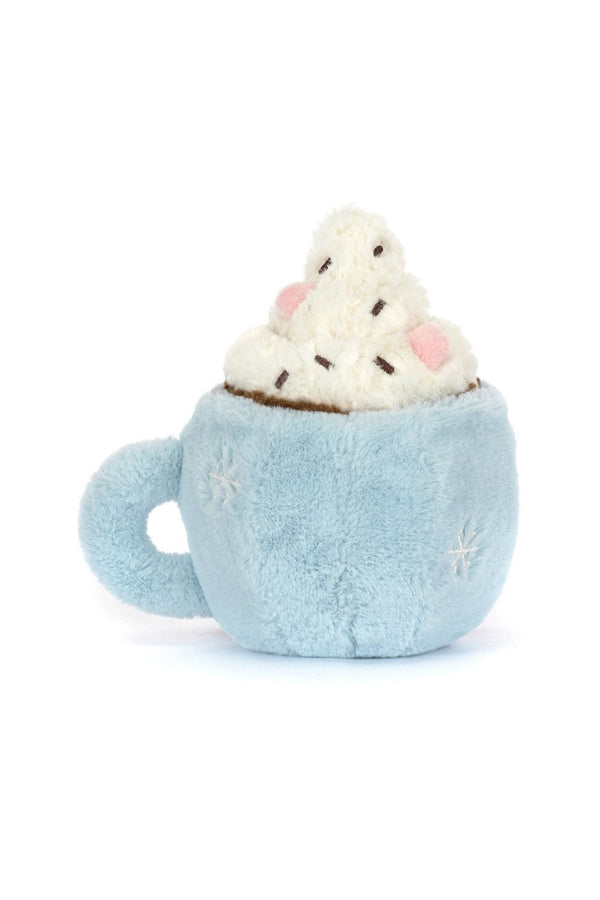 AMUSEABLES HOT CHOCOLATE IN LIGHT BLUE BACK VIEW