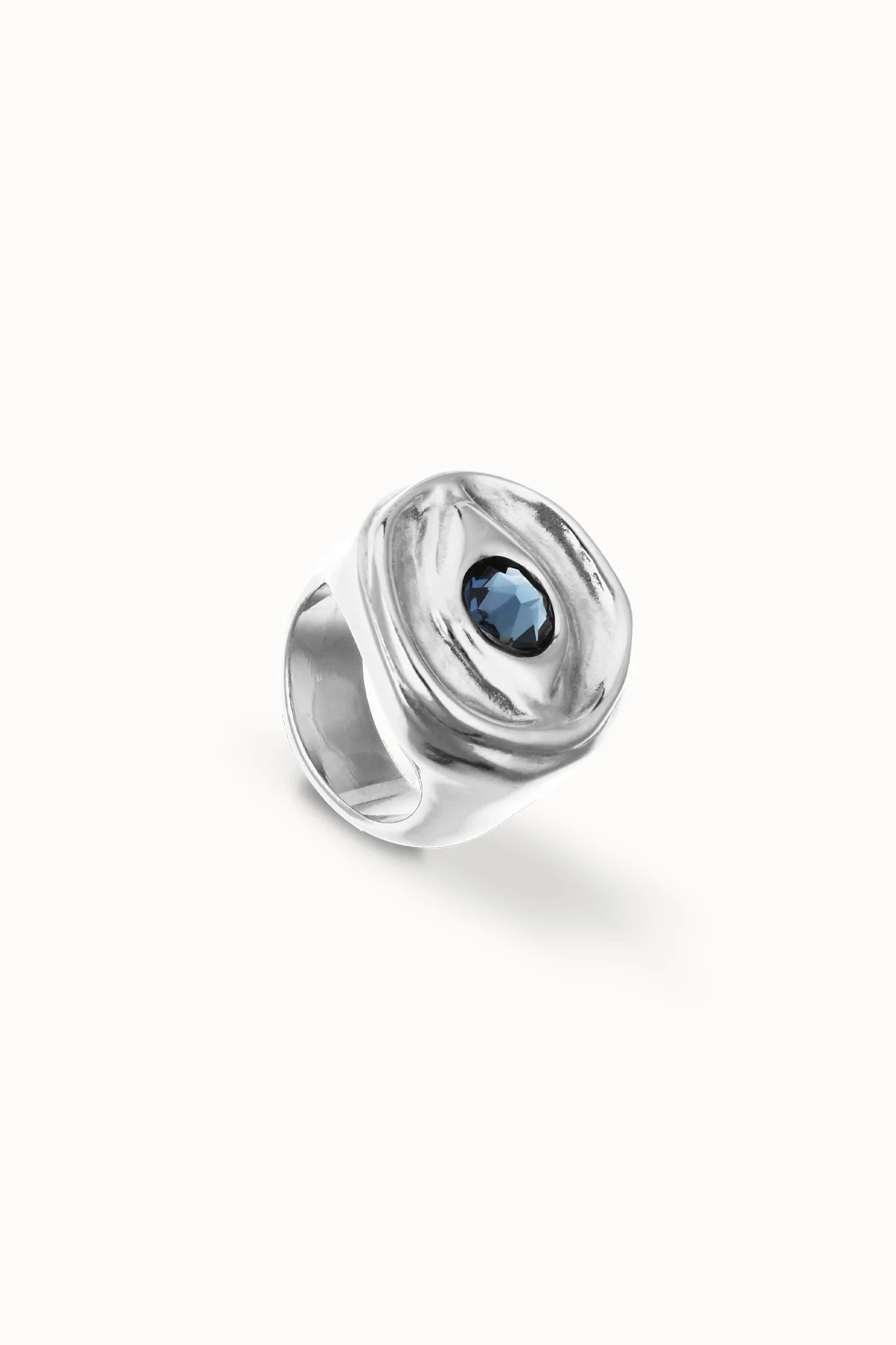 SER INTUITIVA RING IN SILVER SIDE VIEW