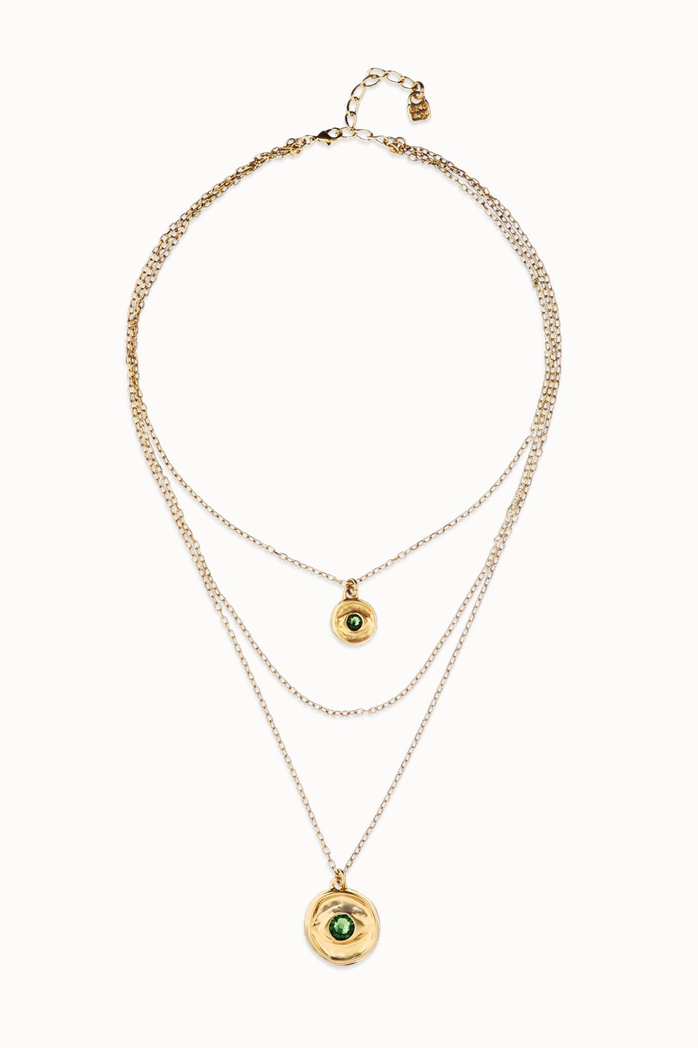 SER INTUITIVA NECKLACE IN GOLD FRONT VIEW