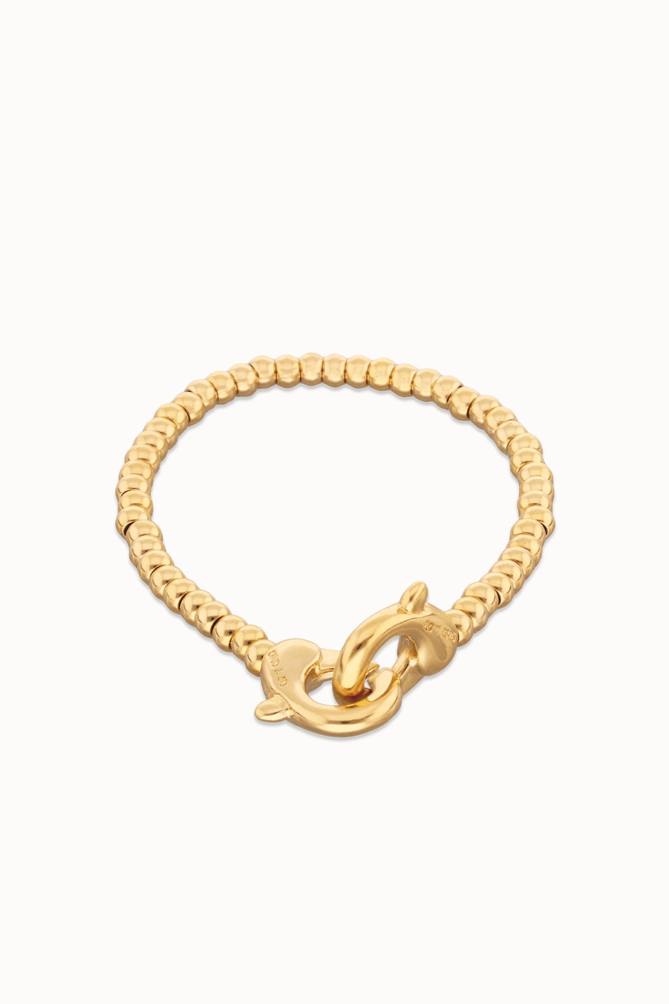SER INSEPARABLE BRACELET IN GOLD FRONT VIEW