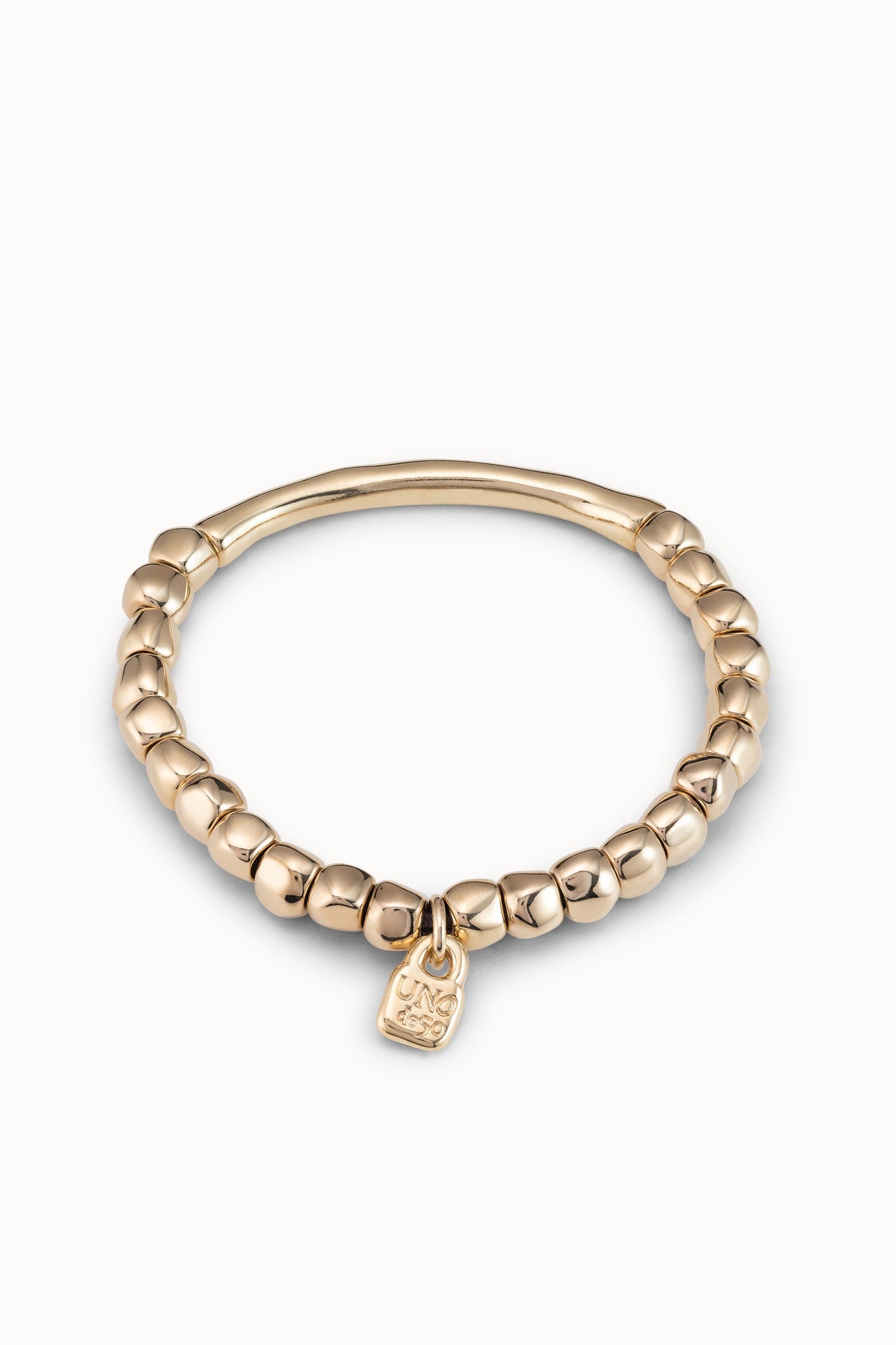 TRABEL BRACELET IN GOLD BACK VIEW