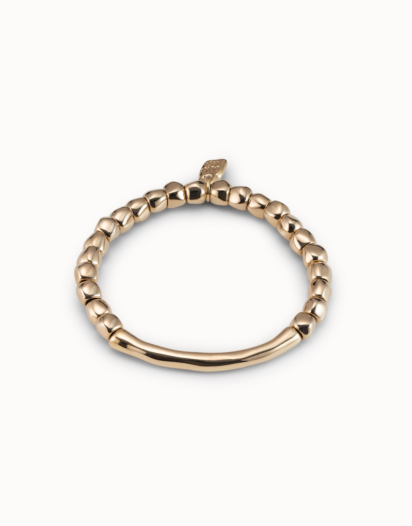 TRABEL BRACELET IN GOLD FRONT VIEW