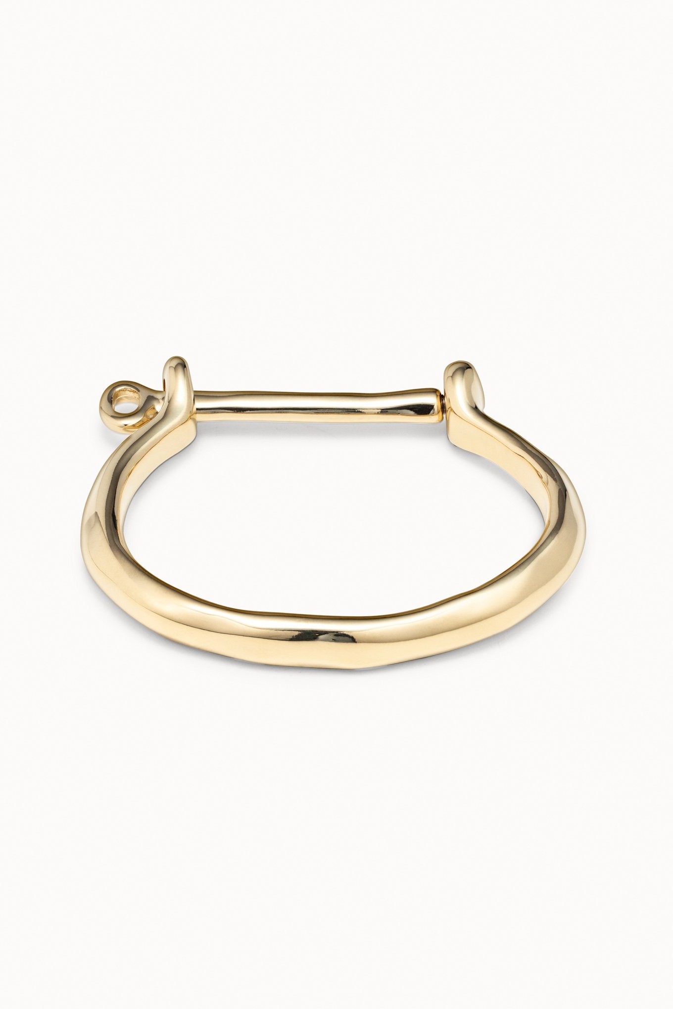 ESTAS GRILLADO BRACELET IN GOLD FRONT VIEW