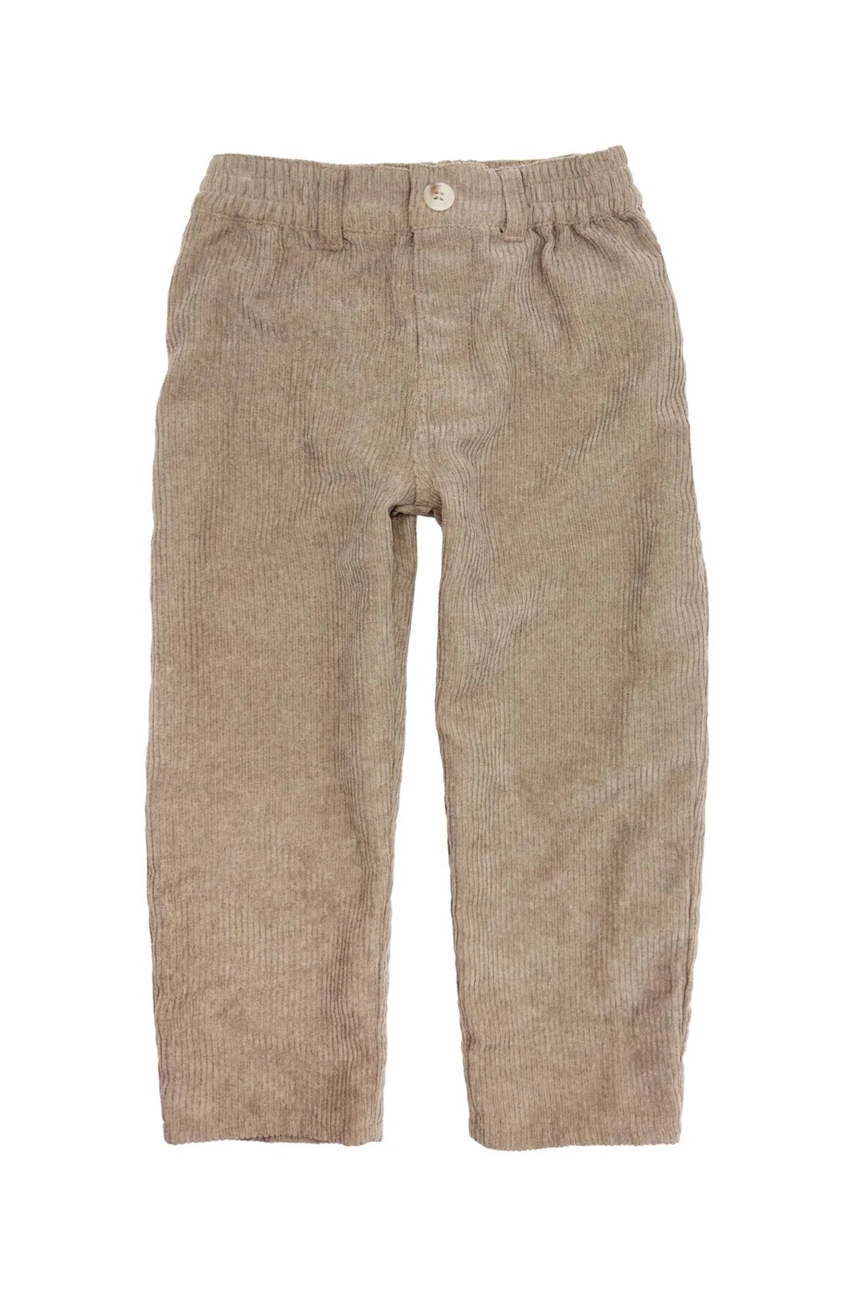 CAMDEN CORDUROY PANT IN GINGER SNAP FRONT VIEW