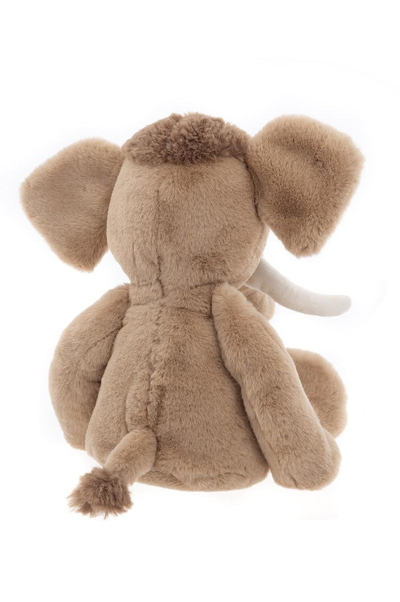 Wally mammoth plush back view