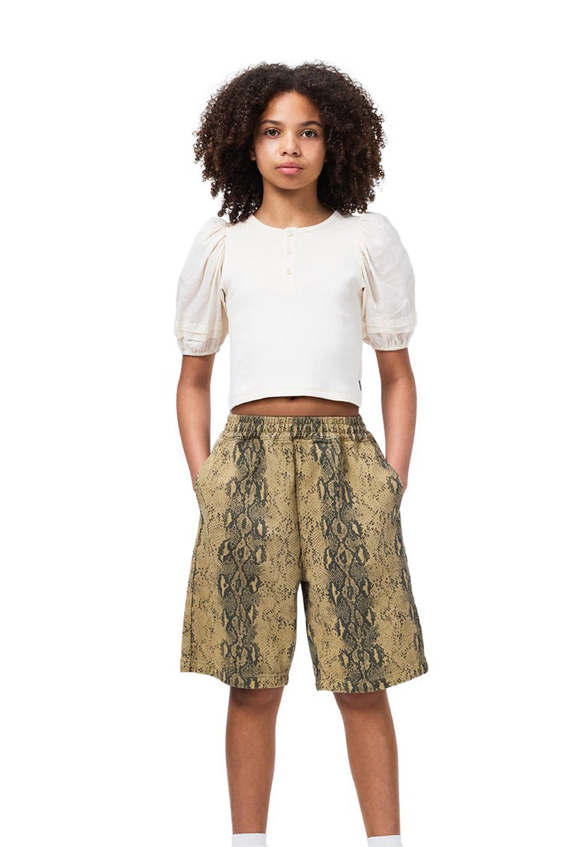 Rawna tee in pearled ivory style view