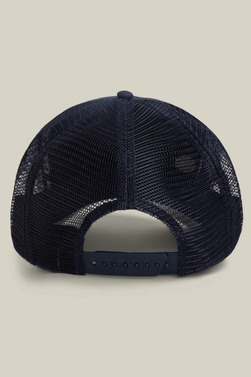 Bear trucker in edge back view