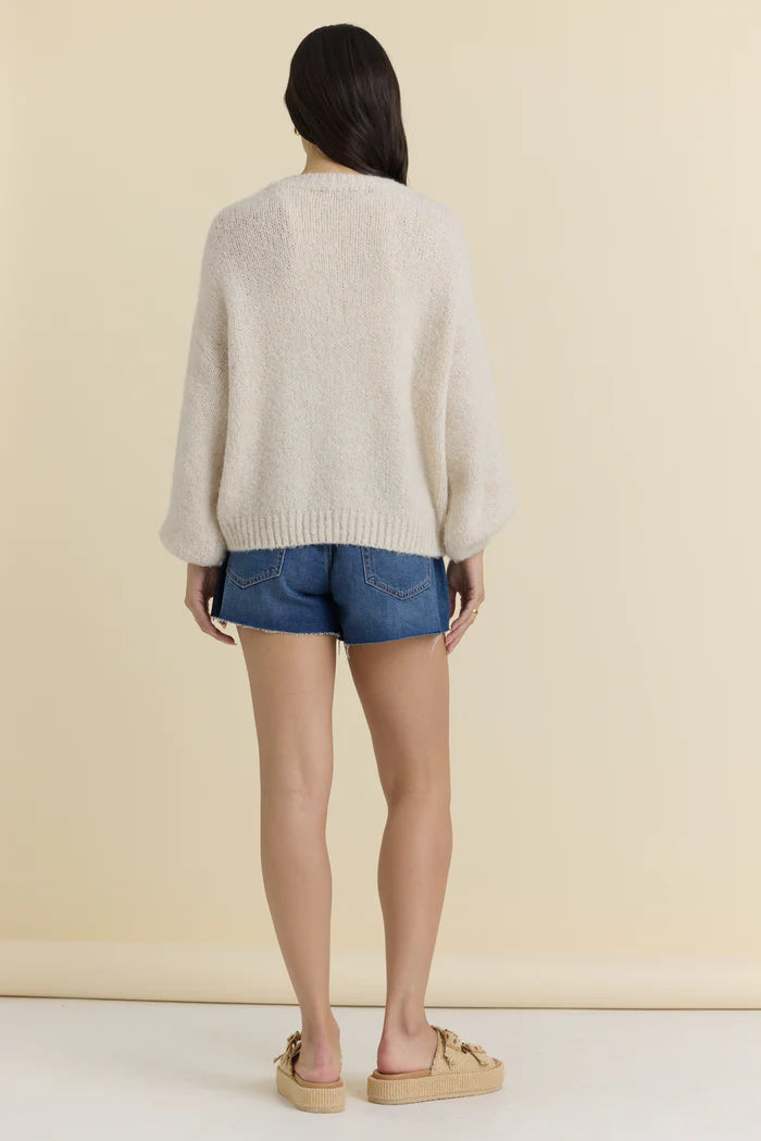 Sun sweater "soleil" back view