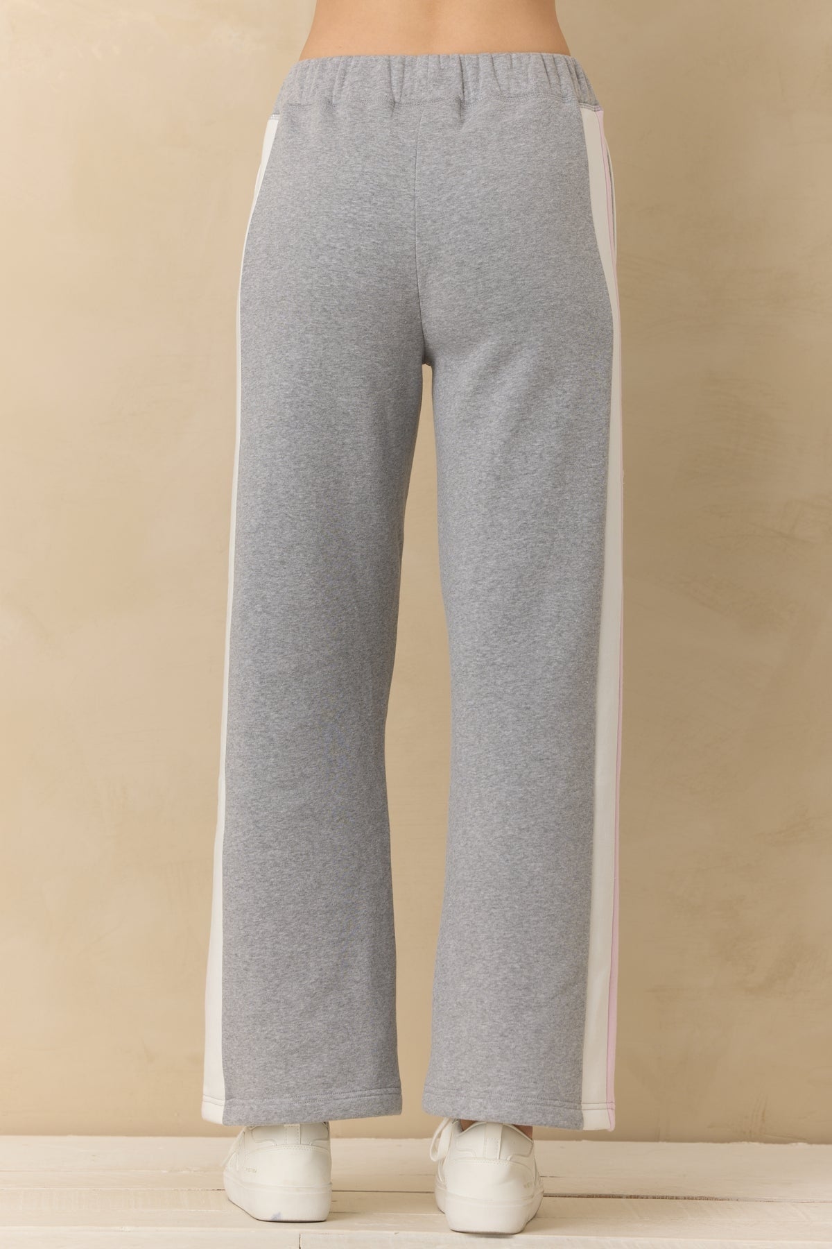 VINTAGE FLEECE COLORBLOCK WIDE LEG PANT