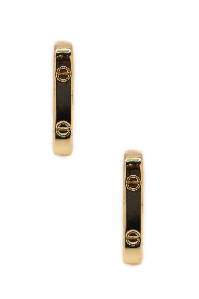 SQUARE HOOP EARRINGS