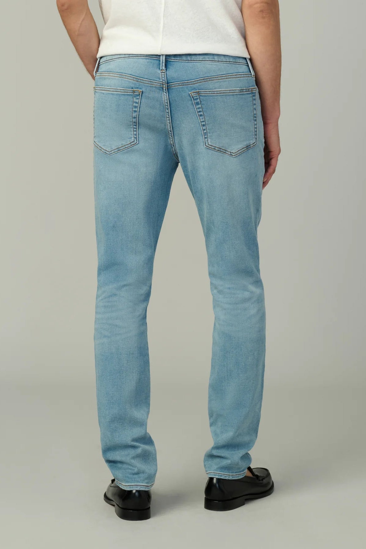 the asher denim jeans in culver back view
