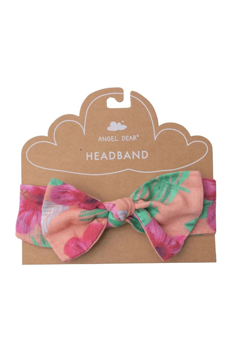 Headband in hibiscus