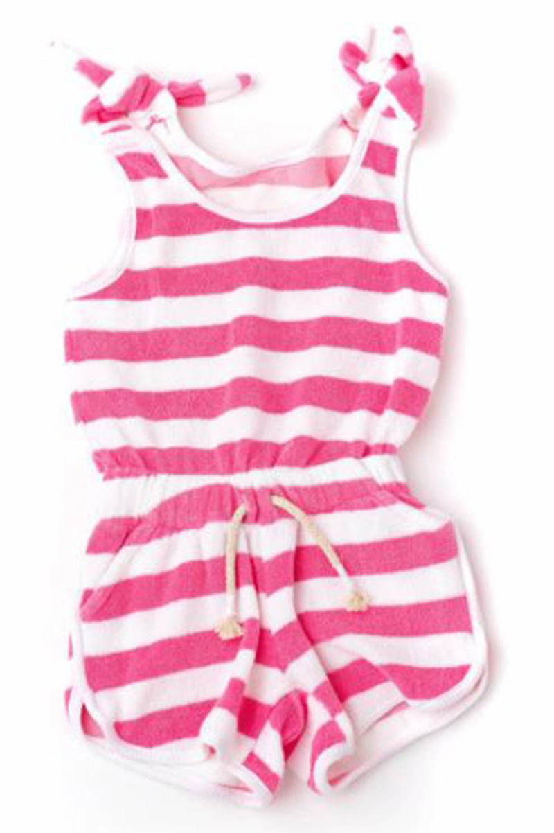 Terry Cloth Romper (Little/Big Kid)