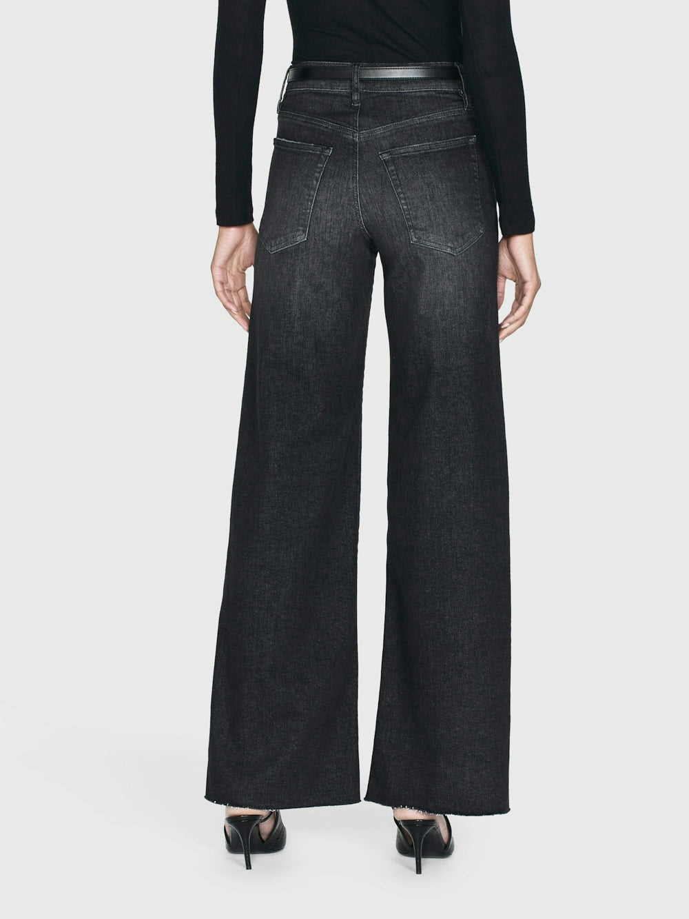 LE SLIM PALAZZO RAW FRAY