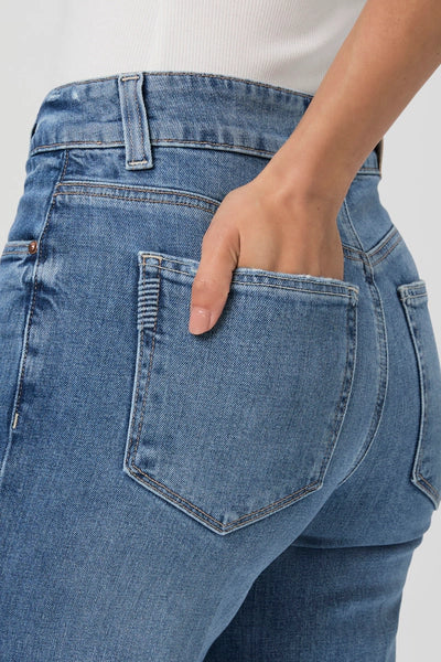 SASHA WIDE LEG ANKLE JEAN W/ CUFF