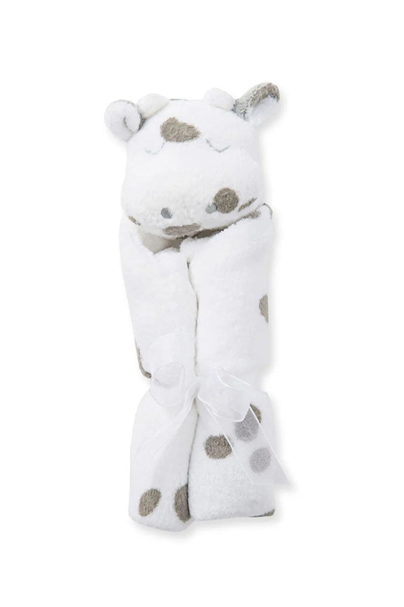 Lovie blankie cow rolled up