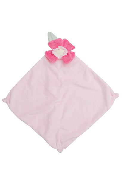 Lovie blankie pink flower open