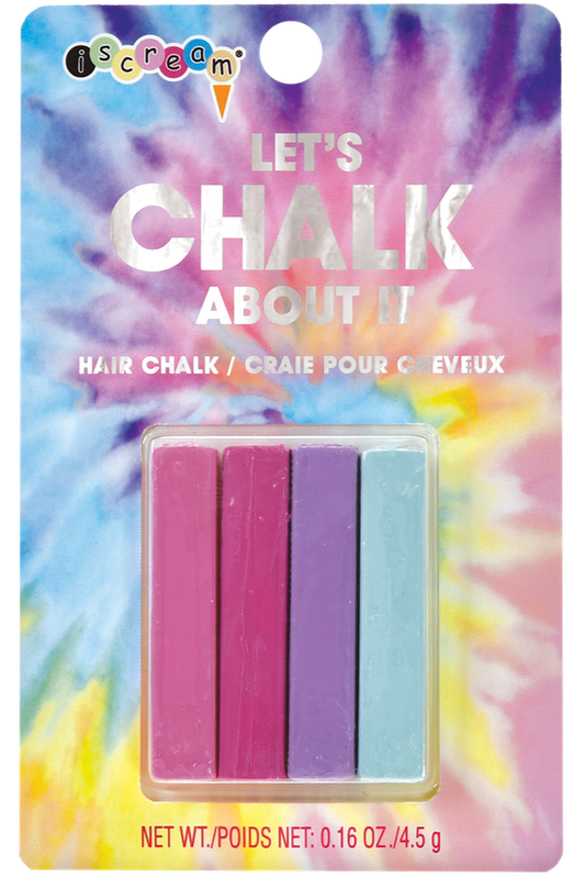 Lets chalk about it hair chalk in packaging front view