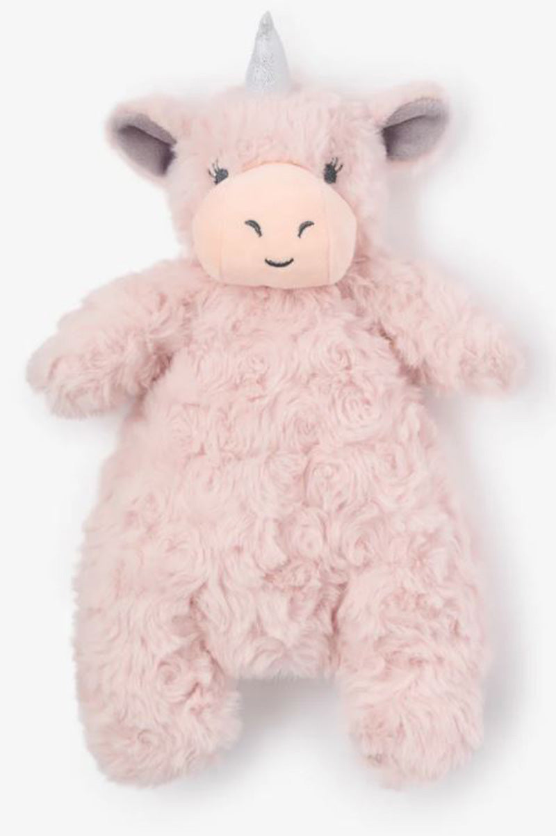 Unicorn snuggler plush security blanket 