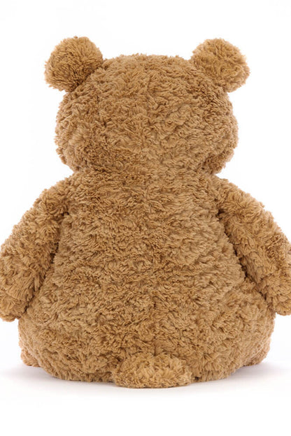 BARTHOLOMEW BEAR MEDIUM IN BROWN BACK VIEW