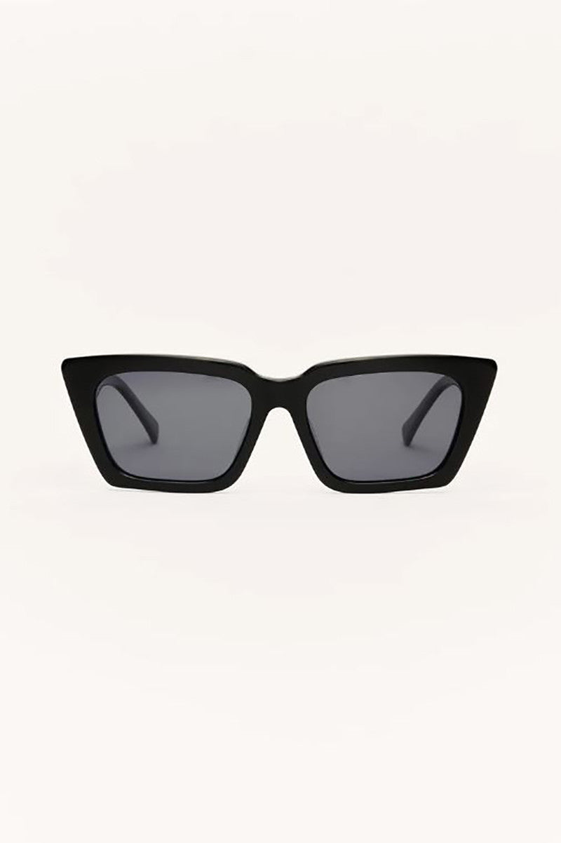Feel good sunglasses in polished black gray