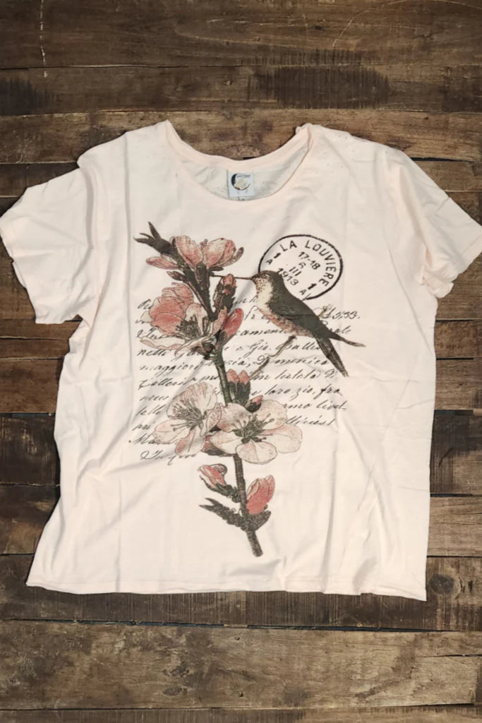 MOON DANCE TEE IN AFTERNOON BREAK FRONT VIEW