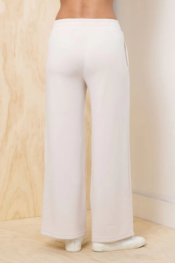 CLOUD FLEECE JOGGER PANT IN PEARL BACK VIEW