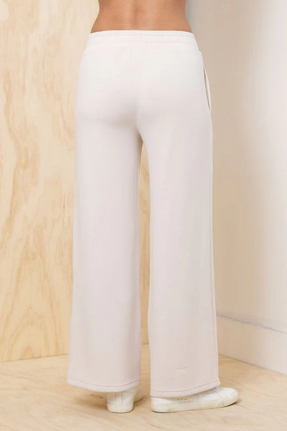 CLOUD FLEECE JOGGER PANT IN PEARL BACK VIEW