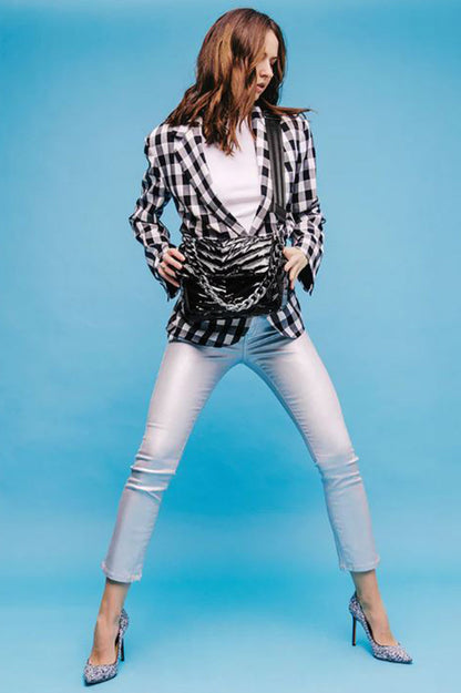 the muse in black patent style view 