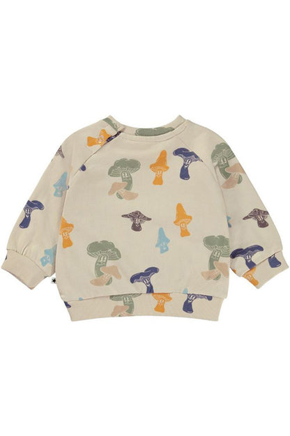 Disc sweatshirt in fungi fun back view
