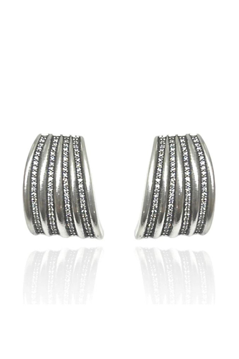 Gael earrings in silver