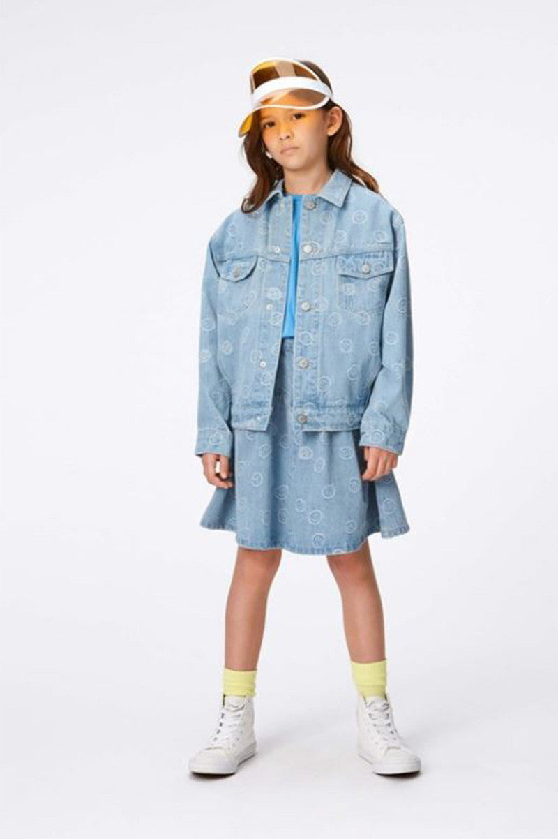 Hedly denim jacket in happiness light style view
