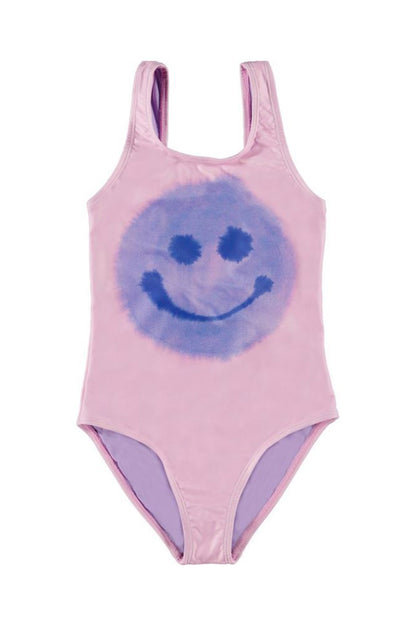 Nika one piece swimsuit in lilac smile front view