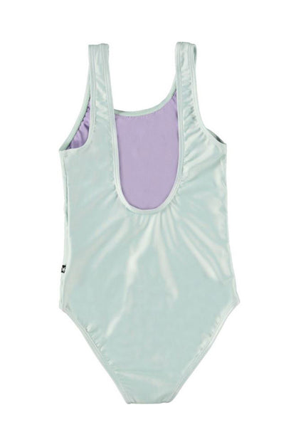 Nika one piece swimsuit in meadow smile back view