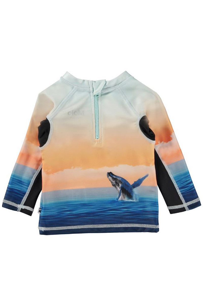 Memo rash guard palm spray face back view