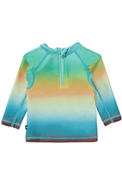 Memo rash guard ocean smile back  view