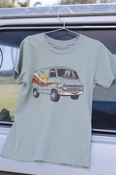 BOYS ENJOY THE RIDE T-SHIRT, SEA GLASS