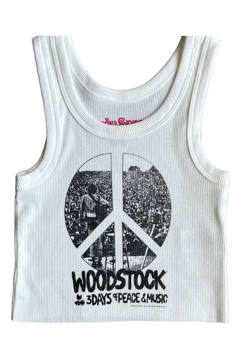 Woodstock tank in white