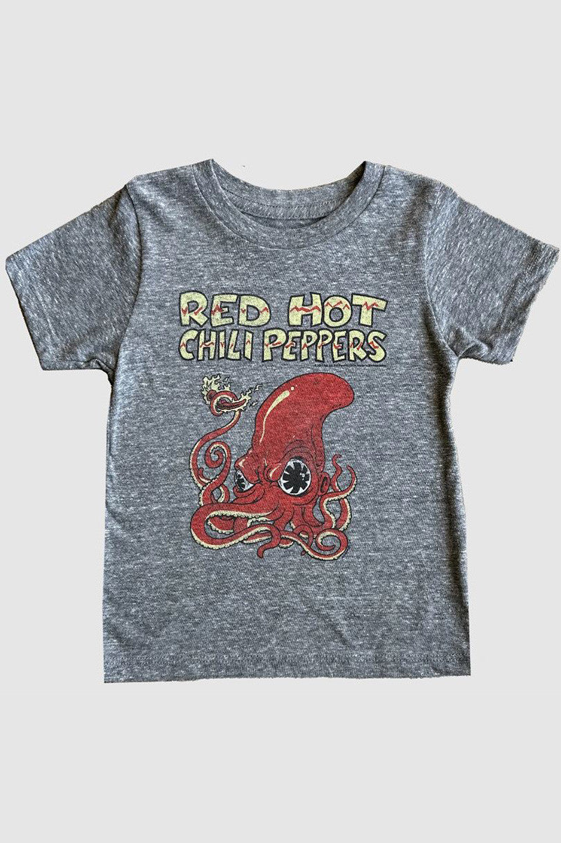 Red hot chili peppers s/s tee in tri grey 