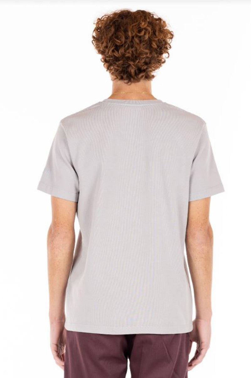 AKITA HEAVY KNIT TEE, MINERAL, FRONT VIEW
