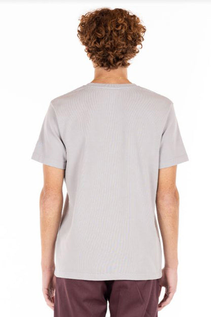 AKITA HEAVY KNIT TEE, MINERAL, FRONT VIEW