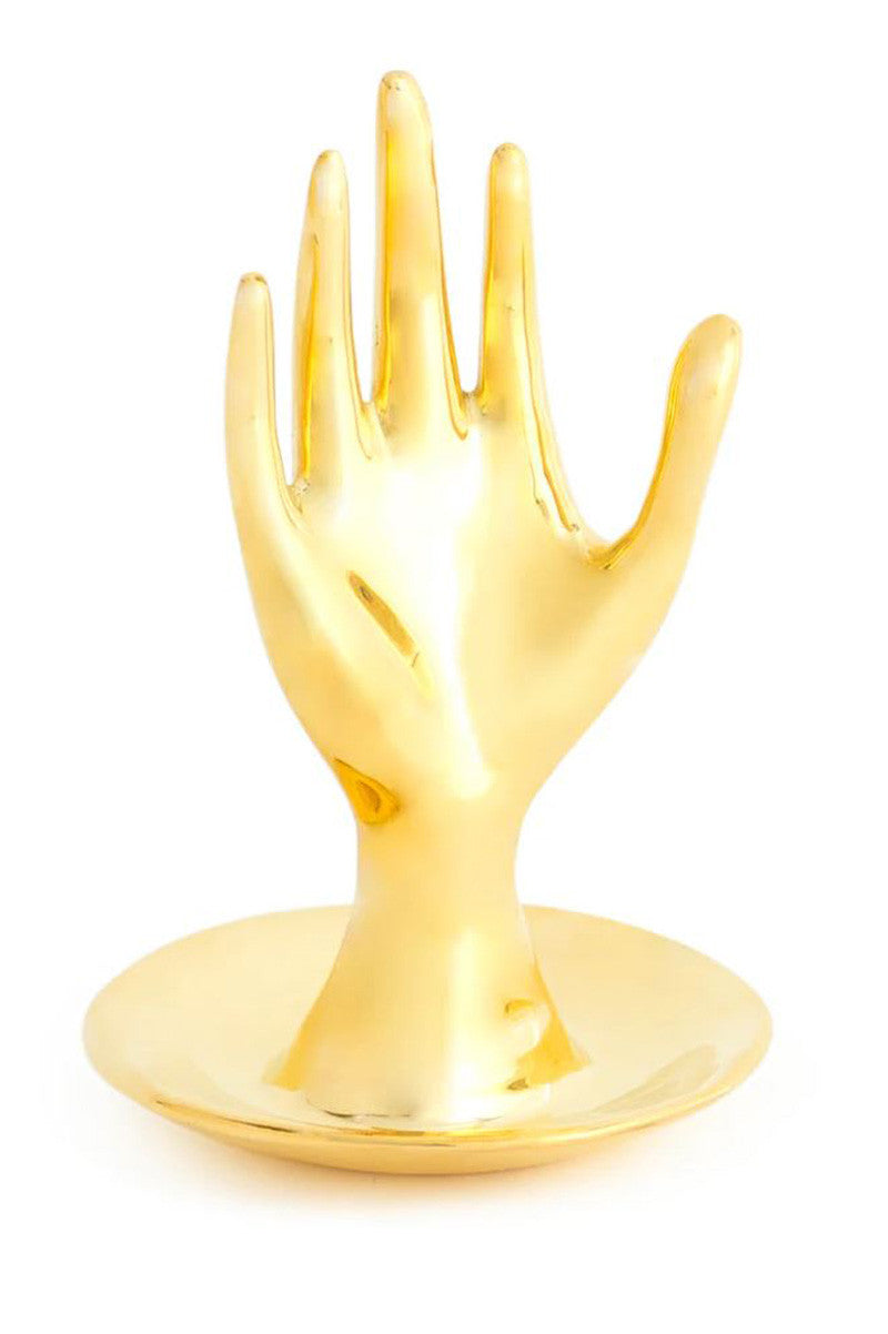 HAND RING HOLDER  GOLD