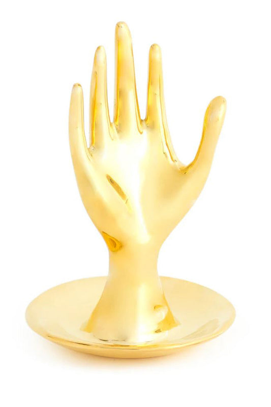 HAND RING HOLDER  GOLD